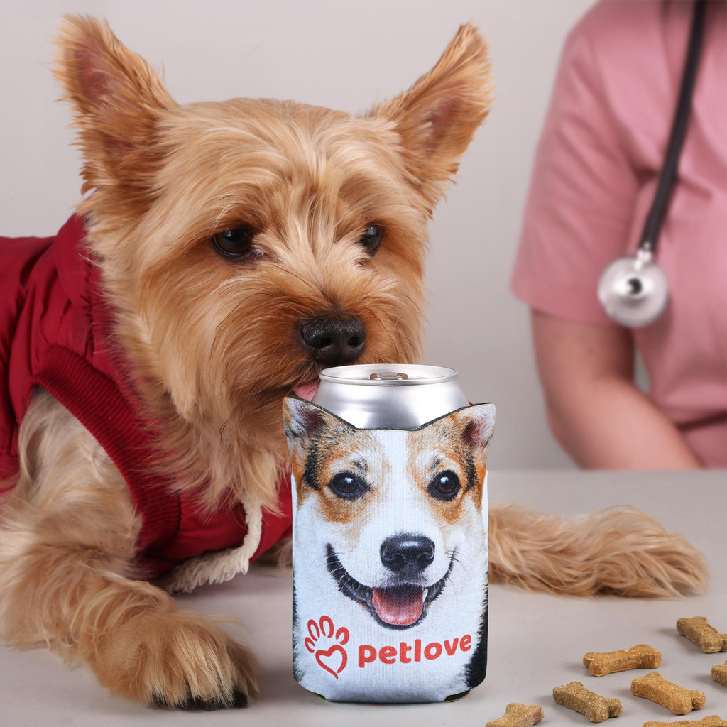 Full Color Pointy Ears Can Cooler