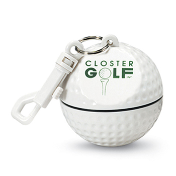 Golf Ball Sportsafe with Rain Poncho