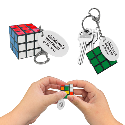 Puzzle Cube Keychain