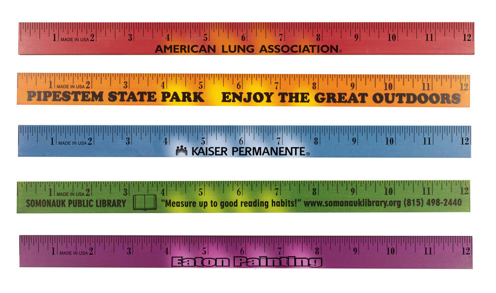 12" Mood Wood Ruler