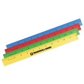 12" Ruler - Colored