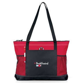 Select Zippered Tote - Red