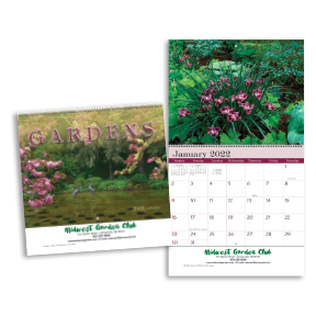 Gardens Wall Calendar- Stapled