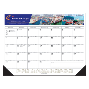 Full Color Desk Pad Calendar