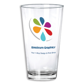 DISCONTINUED...... 16 oz pint glass