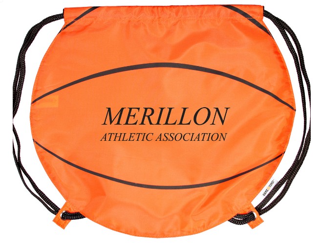 Basketball Drawstring Bag