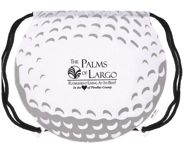 Golf Ball Drawstring Bag