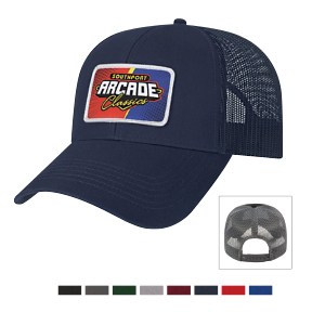Two-Tone Mesh Back Cap