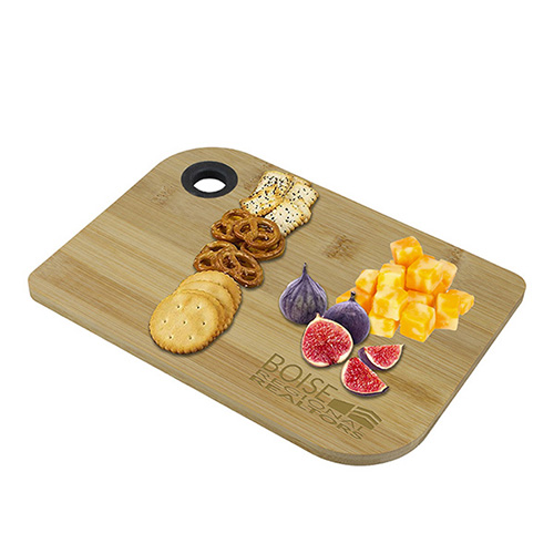 "KERN" Bamboo Serving & Cutting Board With Silicone Hanging Ring