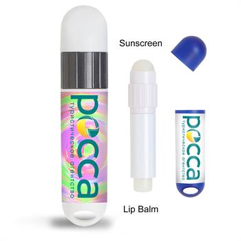 Lip Balm Sunscreen Duo