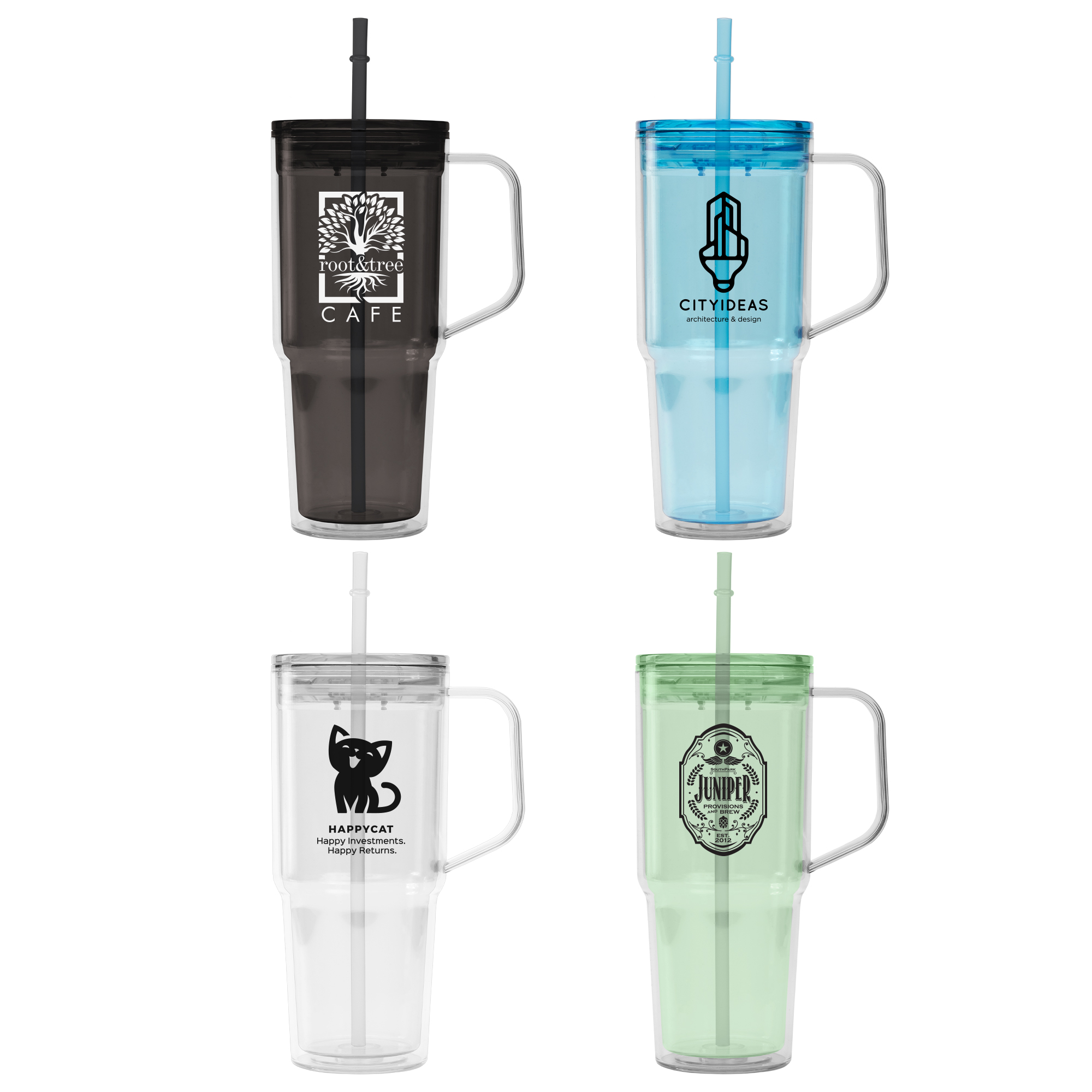 Polar Crystal - 32 oz. Recycled Double Wall Tumbler