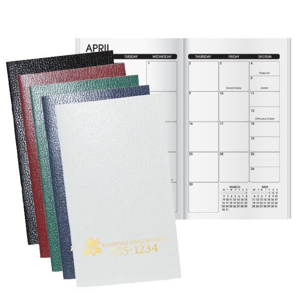 B50220 Leatherette Planners Monthly